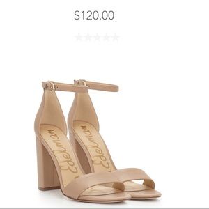 Sam Edelman Yaro Block Heel Sandal - Size 7